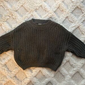 Goumi Kids Organic Chunky Knit Sweater - 6-12M, like new